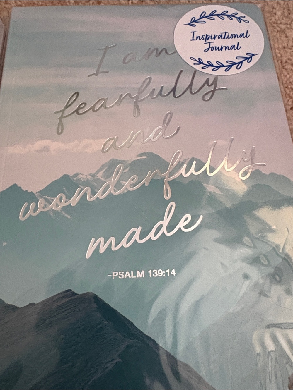 Set of Four Inspirational Bible Verse Journal Notebooks - Picture 4 of 7